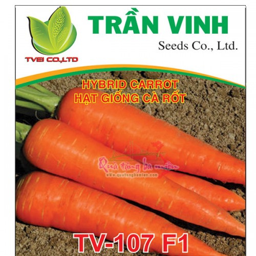 Hạt giống Cà rốt Hàn Quốc (TV-107 F1) - 5Gr